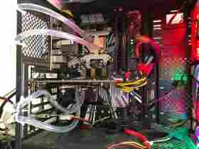 DIY 汽车空调冷凝器被动散热水冷（9700k超5.2G）