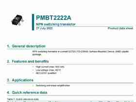w1p（N三极管）PMBT2222A W1P、w04  贴片三极管